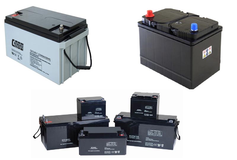 انواع باتری سرب اسیدی - مقایسه انواع باتری