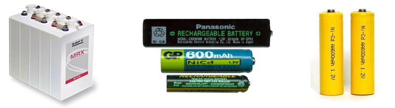 انواع باتری نیکل کادمیوم