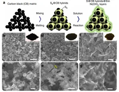 کاتد Core/Shell با پوشش NNH در باتری لیتیوم سولفور