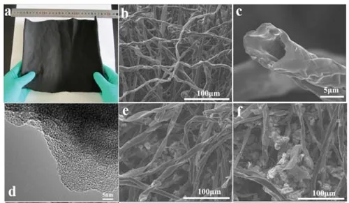 تصاویر میکروسکپی ازفوم فیبر کربن
