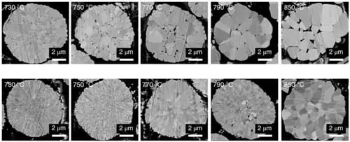 تاثیر دما در ساخت کاتد در دو حالت با تالیوم و بدون آن