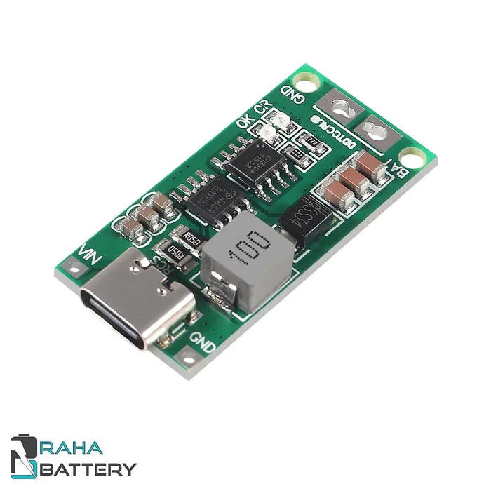 product-3-cell-4-amp-battery-charger-board-profile برد شارژر باتری 3 سل 4 آمپر با ورودی Type-C - رها باتری