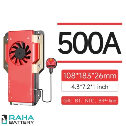 برد BMS لیتیوم فسفات 16 سل 500 آمپر - رها باتری