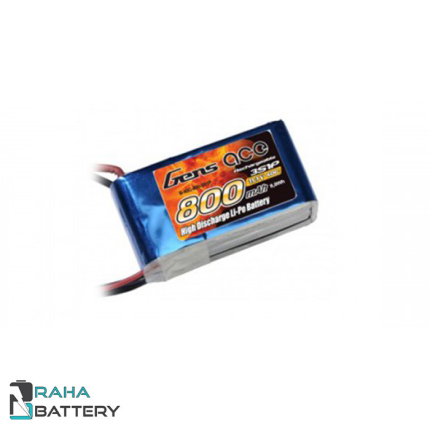 باتری لیتیوم پلیمر 3 سل 800 میلی آمپر - رها باتری
