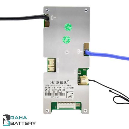 برد BMS باتری لیتیوم یون 6 سل 40 آمپر - رها باتری