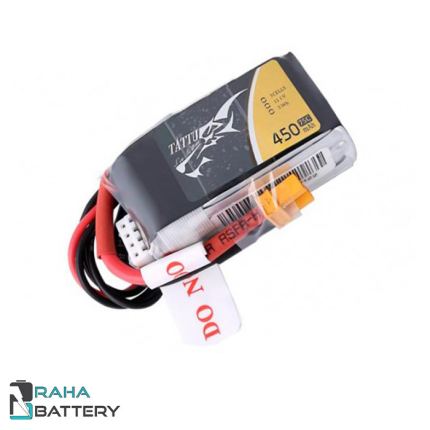 باتری لیتیوم پلیمر 3 سل 450 میلی آمپر - رها باتری