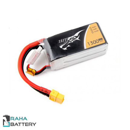 باتری لیتیم پلیمر 4 سل 1300 میلی آمپر - رها باتری