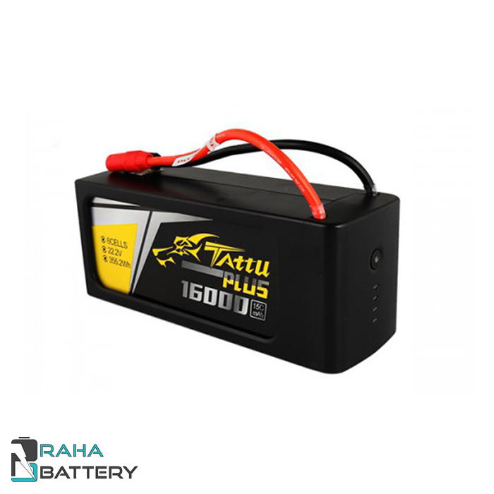 Tattu-plus-16000mAh-15C-6-cell-lithium-polymer-smart-battery-021108-e1707730933105.png باتری هوشمند لیتیوم پلیمر 6 سل 16000 میلی آمپر - رها باتری