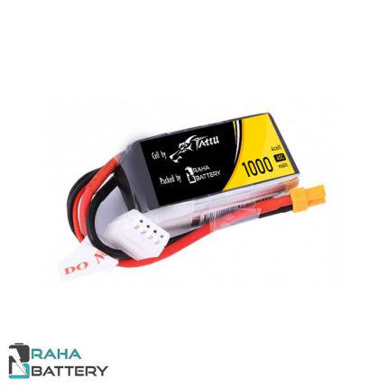 باتری لیتیوم پلیمر 4 سل 1000 میلی آمپر - رها باتری