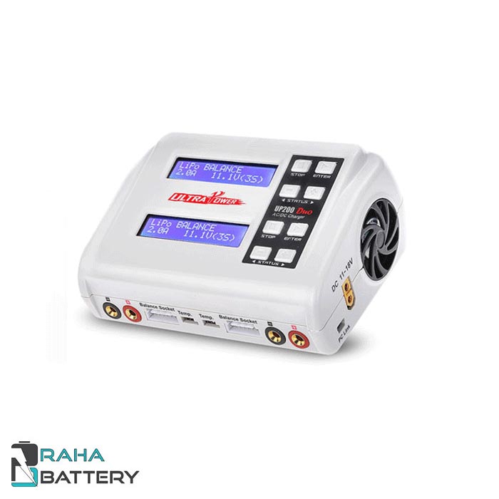 up200DUO-021124.jpg شارژر باتری UltraPower UP200 DUO - رها باتری