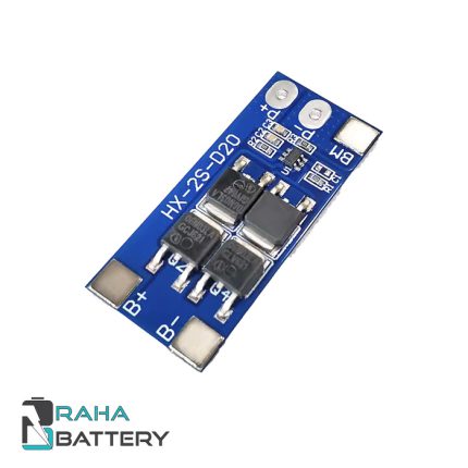 ماژول محافظ شارژ باتری لیتیوم‌ یون 2 سل 13 آمپر - رها باتری