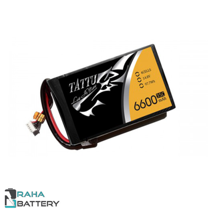 تصویری از باتری لیتیوم پلیمر 4 سل Gens Ace Tattu 6600mAh 35C