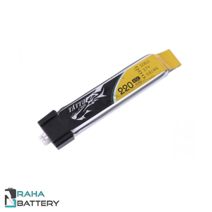 باتری لیتیوم پلیمر تک سل Tattu 220mAh 45C