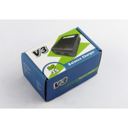 نمای بالای شارژر باتری درون جعبه