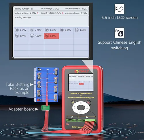 شناسایی ترتیب کابل‌ها در اکتیو بالانسر برند دالی