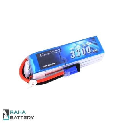 باتری لیتیوم پلیمر 6 سل 3300 میلی آمپر - رها باتری