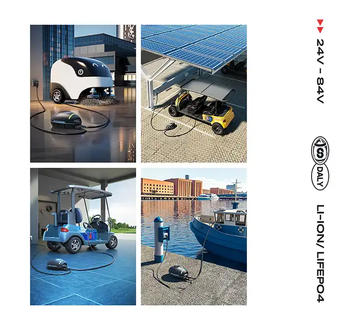 سازگاری کاربردی شارژر دالی 48 ولت 600 وات