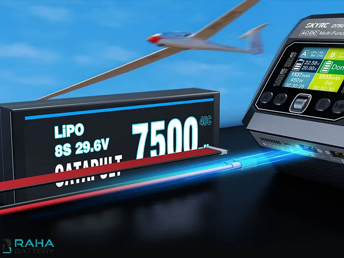 پشتیبانی SkyRC D750 MIX از باتریهای لیتیوم پلیمری تا 8 سلول