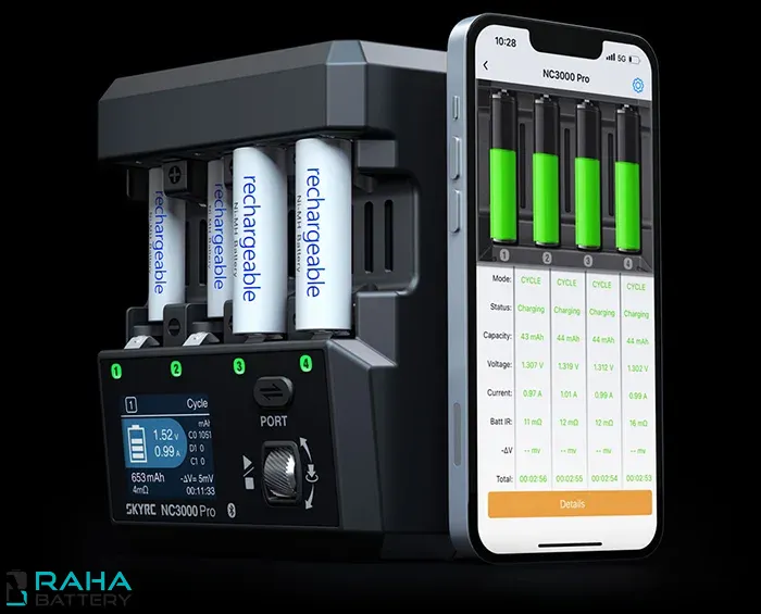 شارژر باتری SkyRC NC3000 Pro - رها باتری