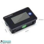 ابعاد نمایشگر رنگی JBD-LCD03