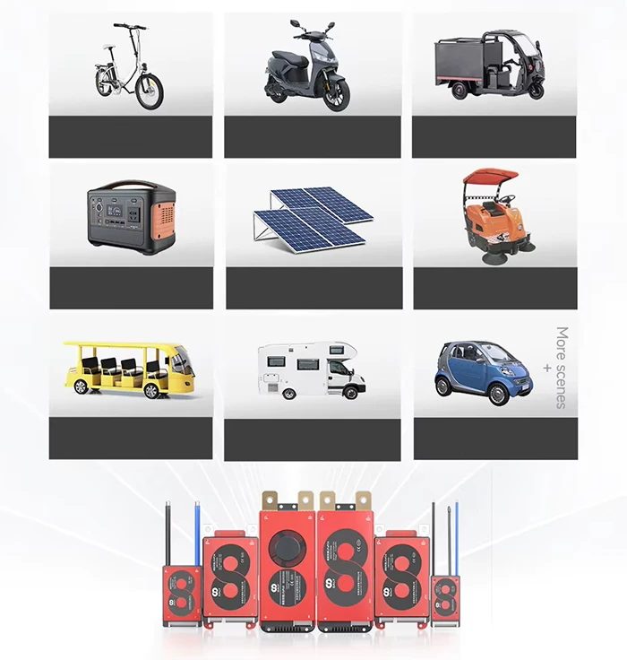 موارد کاربرد ماژول محافظ شارژ BMS باتری لیتیوم یون 7 سل 100 آمپر 