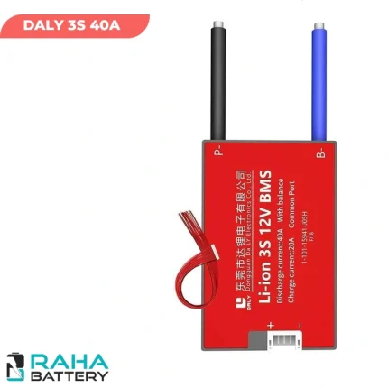 ماژول محافظ شارژ و دشارژ باتری لیتیوم یون 3 سل 40 آمپر - رها باتری