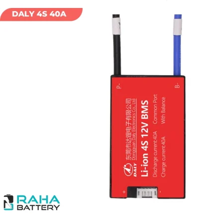 ماژول محافظ شارژ و دشارژ باتری لیتیوم یون 4 سل 40 آمپر - رها باتری