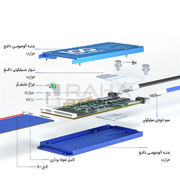 طراحی مهندسیشده و ساخت باکیفیت ماژول محافظ هوشمند باتری آهن فسفات